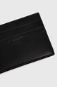 Usnjen etui za kartice Abercrombie & Fitch črna KI112.3083.900