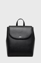 Dkny plecak skórzany skóra licowa czarny R21K3R76