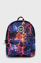 fioletowy Hype plecak dziecięcy Purple & Orange Lightning Twlg-743 Dziewczęcy
