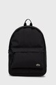 Рюкзак Lacoste гладкий чёрный NH4099NE