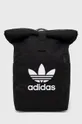 čierna Ruksak adidas Originals Adicolor Classic Roll-Top Backpack Unisex