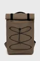 καφέ Σακίδιο πλάτης Rains 13640 Velcro Rolltop Backpack Unisex