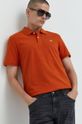oranžová Bavlněné polo tričko Tom Tailor Pánský