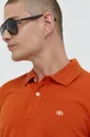 narančasta Pamučna polo majica Tom Tailor