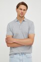 Marc O'Polo polo bawełniane szary 236223053154