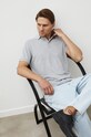 Marc O'Polo polo bawełniane 236223053154 szary