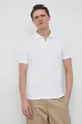 λευκό Βαμβακερό μπλουζάκι πόλο Liu Jo