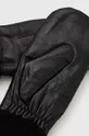 Шкіряні рукавички Only чорний