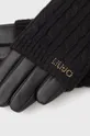 Δερμάτινα γάντια Liu Jo μαύρο