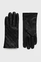 μαύρο Δερμάτινα γάντια Guess Γυναικεία