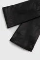 Шкіряні рукавички HUGO чорний