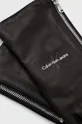 Calvin Klein Jeans rękawiczki skórzane czarny