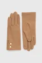 коричневий Вовняні рукавички Lauren Ralph Lauren Жіночий