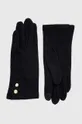 čierna Vlnené rukavice Lauren Ralph Lauren Dámsky