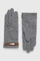 sivá Kašmírové rukavice Lauren Ralph Lauren Dámsky