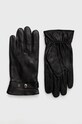 Kožené rukavice Aldo Elauwin přírodní kůže černá ELAUWIN.001