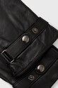 Kožené rukavice Aldo Elauwin ELAUWIN.001 černá AW22