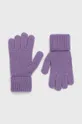 μωβ Παιδικά γάντια με μείγμα μαλλιού Kids Only Για κορίτσια