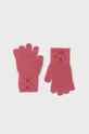 różowy Mayoral rękawiczki dziecięce Dziewczęcy
