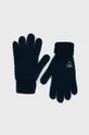 тёмно-синий Детские перчатки с примесью шерсти United Colors of Benetton Для девочек