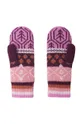 ροζ Παιδικά μάλλινα γάντια Reima Για κορίτσια