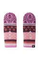 Παιδικά μάλλινα γάντια Reima ροζ