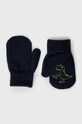 Name it rękawiczki dziecięce wzorzyste granatowy 13206567.DarkSapphi