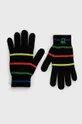 μαύρο Παιδικά γάντια με μείγμα μαλλιού United Colors of Benetton Παιδικά