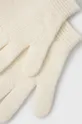 Παιδικά μάλλινα γάντια United Colors of Benetton λευκό