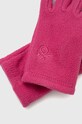 Dětské rukavice United Colors of Benetton 6U87CG001.G fialová AW22