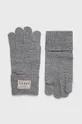 grigio Guess guanti con aggiunta di lana Uomo