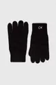 μαύρο Γάντια με μείγμα κασμίρ Calvin Klein Ανδρικά