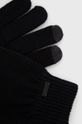 Ръкавици с вълна BOSS черен