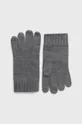 сірий Вовняні рукавички Polo Ralph Lauren Чоловічий