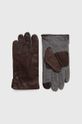 ciemny brązowy Polo Ralph Lauren rękawiczki Męski