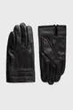 чорний Шкіряні рукавички Karl Lagerfeld Чоловічий