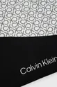 Hodvábna šatka Calvin Klein čierna