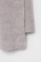 Trussardi szalik z domieszką wełny fioletowy