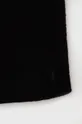 Trussardi szalik z domieszką wełny czarny