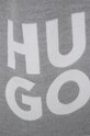 HUGO szalik wełniany 50481423 szary AW22