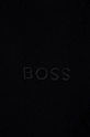 Μάλλινο κασκόλ BOSS μαύρο