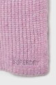 Superdry esarfa din amestec de lana W9310052A.NUD roz AW22