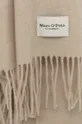 Marc O'Polo szalik wełniany kremowy
