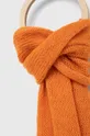 Μαντήλι από μείγμα μαλλιού United Colors of Benetton πορτοκαλί