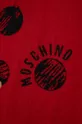 Vlnený šál Moschino červená