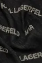 Μάλλινο κασκόλ Karl Lagerfeld γκρί