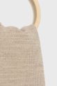Šátek z vlněné směsi Sisley béžová