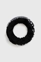 Newland fular impletit Louise tricotaj negru N54260.108