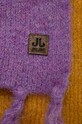Шарф з домішкою вовни Jail Jam JA4407.J28 фіолетовий AW22