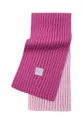 Дитячий вовняний шарф Reima рожевий